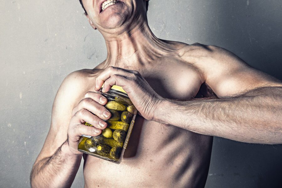 Jar of Pickles Free Stock Photo