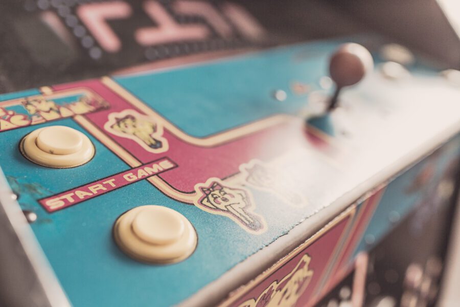 Retro Gaming Free Stock Photo