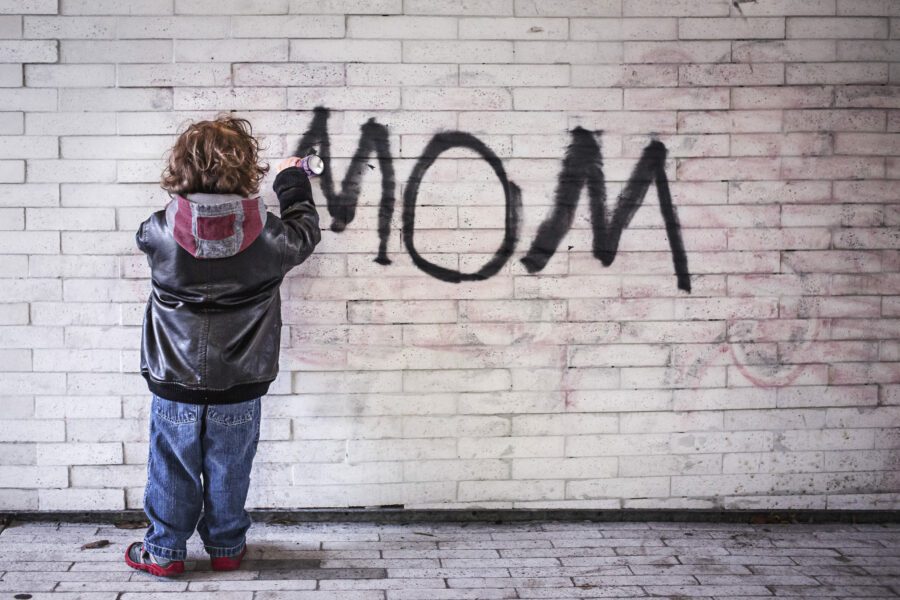 Mother Graffiti Free Stock Photo