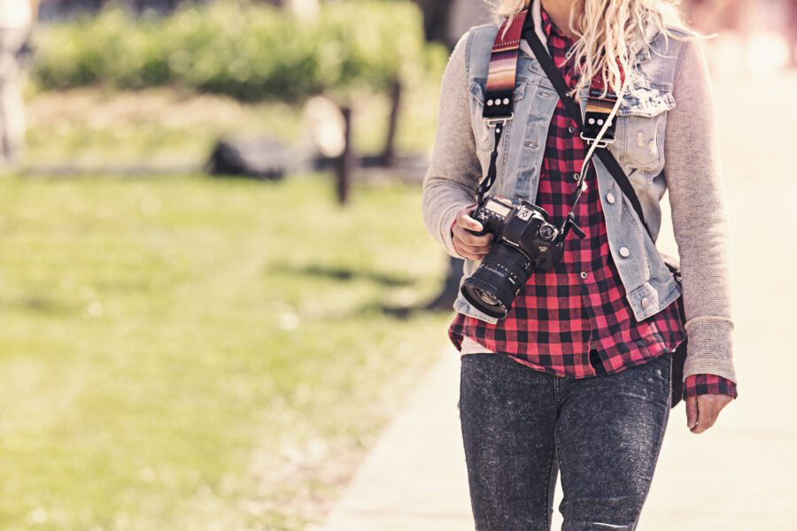 Woman Photographer Free Stock Photo