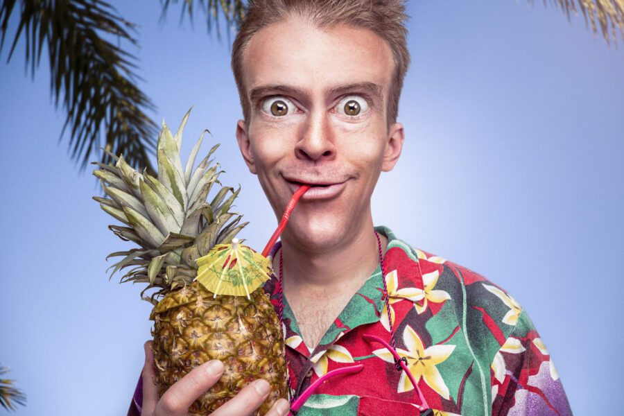 Pineapple Cocktail Free Stock Photo