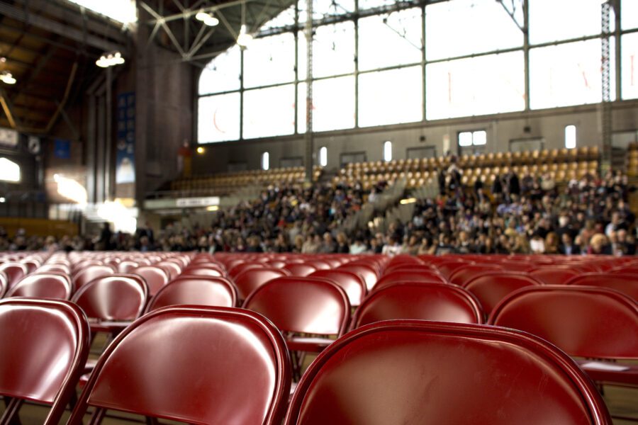 College Campus Chairs Free Stock Photo