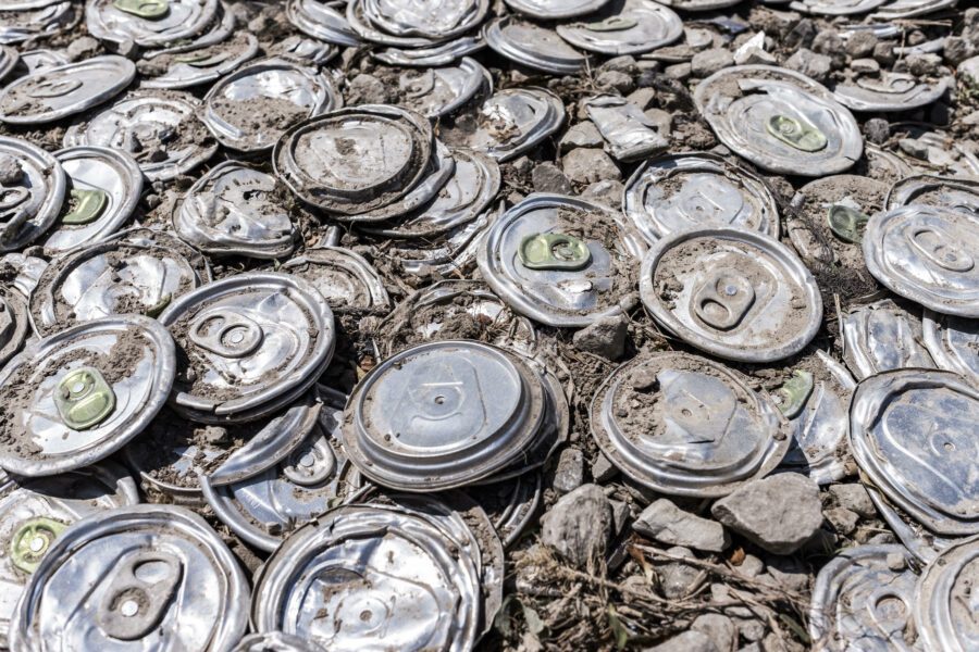 Recycled Cans Free Stock Photo