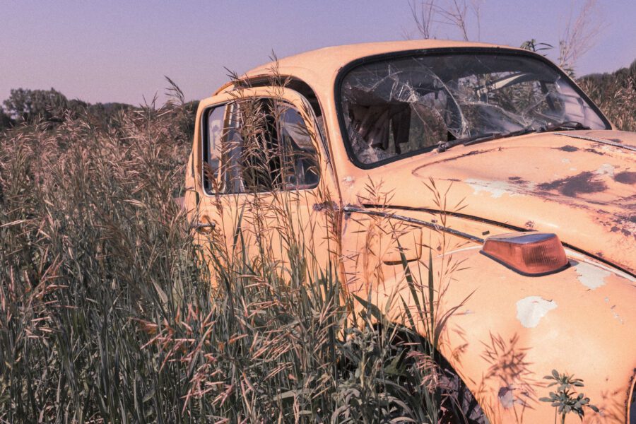 Rusty Car Free Stock Photo