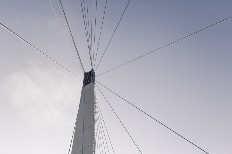 Bridge Cables Architecture Free Stock Photo