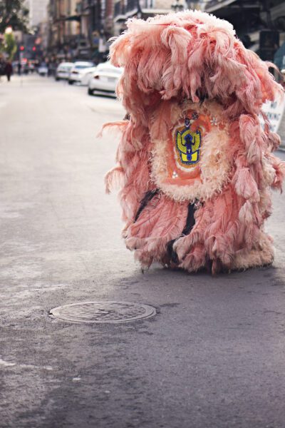 Happy Pink Costume Free Stock Photo