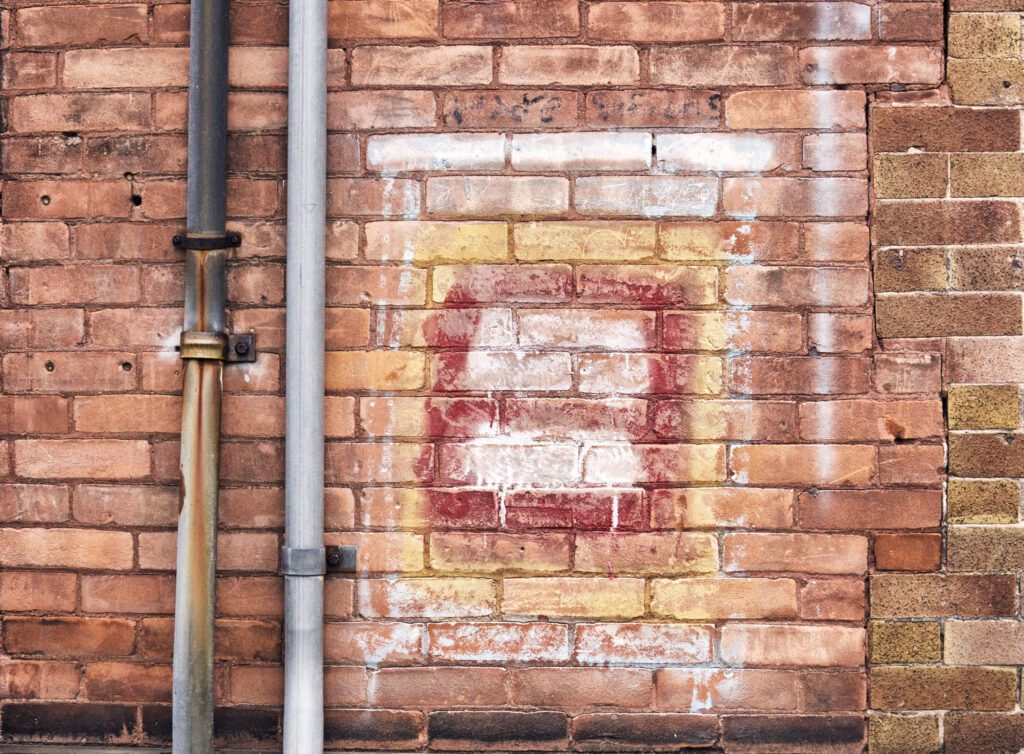 Brick Graffiti Free Stock Photo