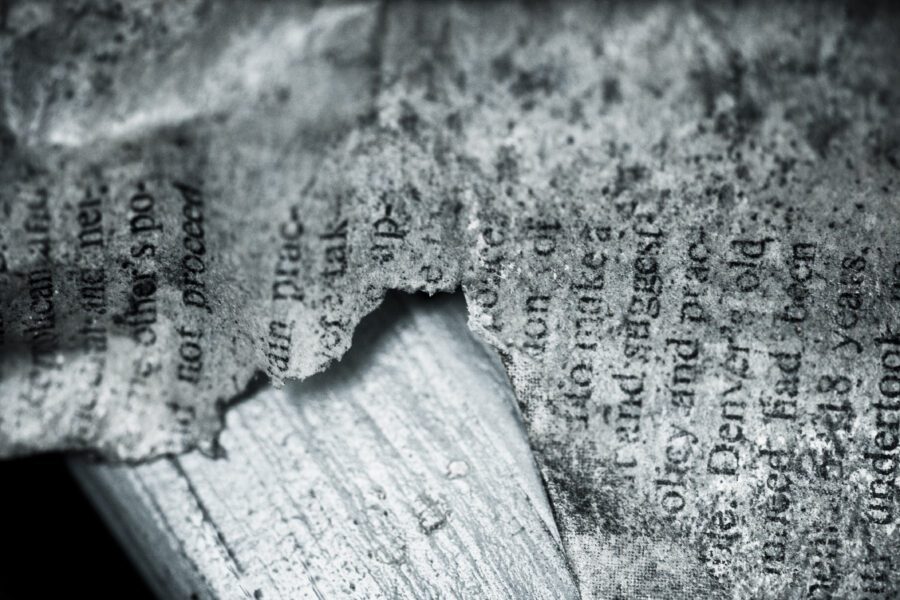 Torn Book Free Stock Photo