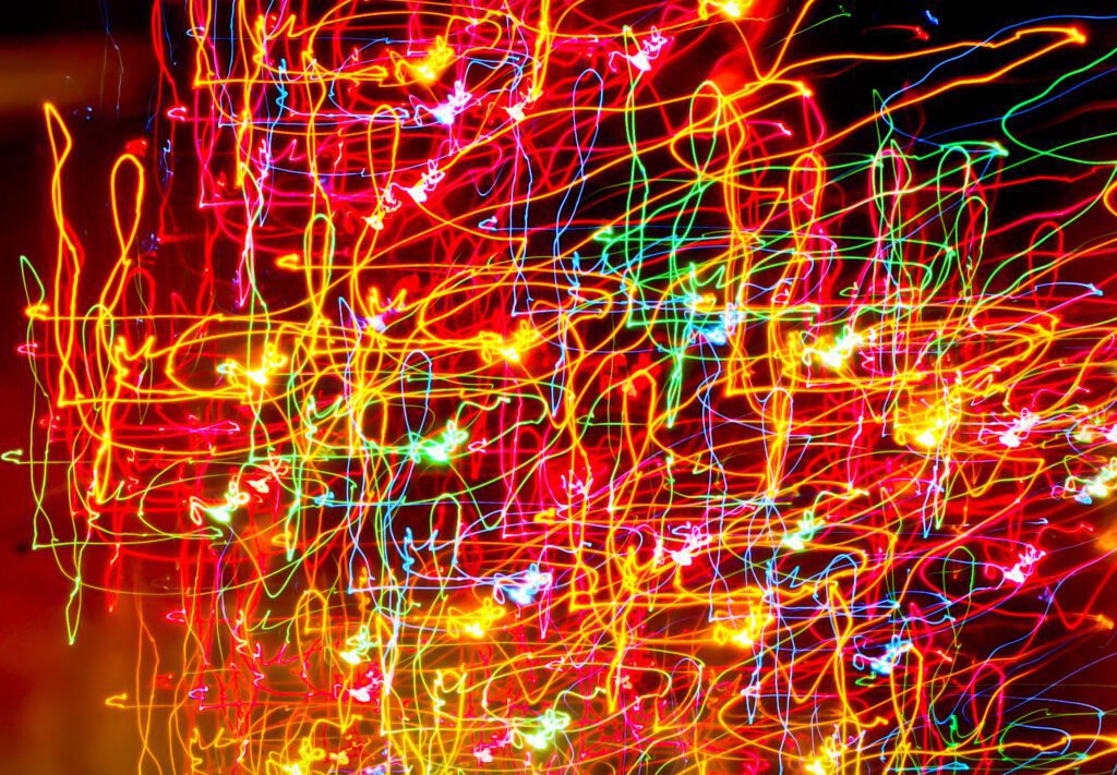 Abstract Bright Lights Free Stock Photo