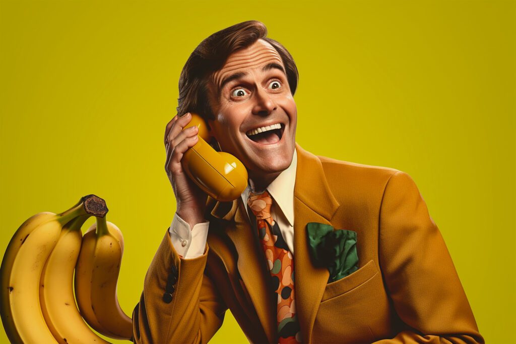 Retro Sales Guy Free Stock Photo