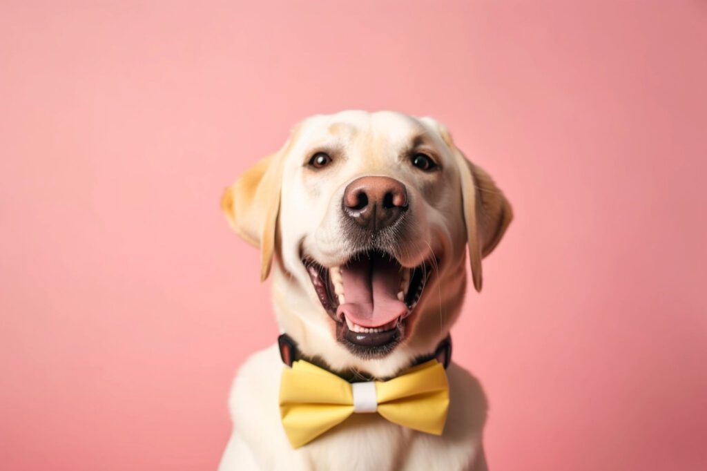 Happy Dog Portrait Free Stock Photo