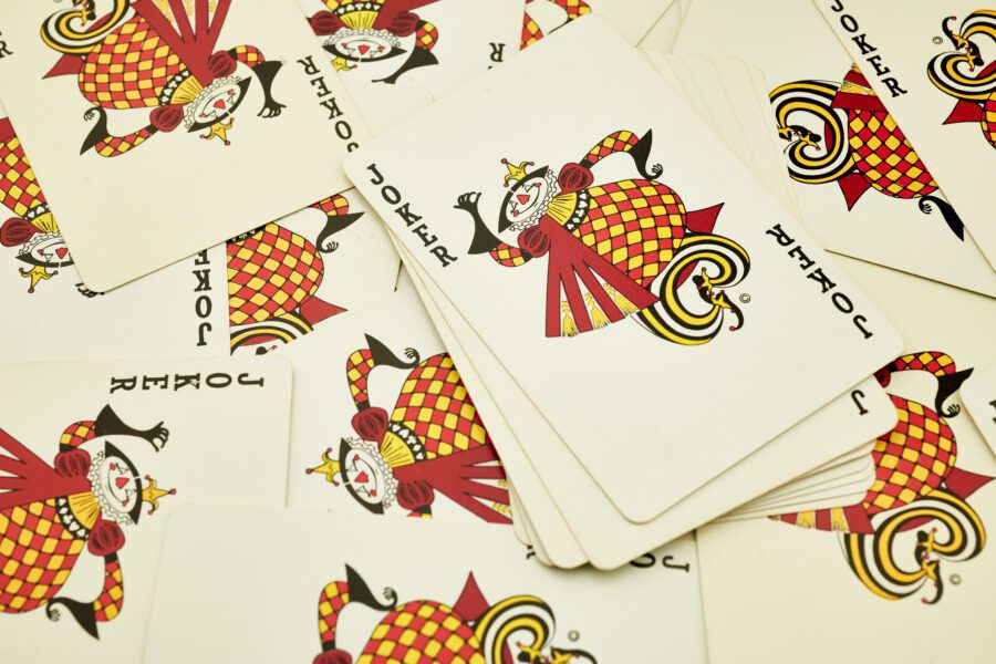 Poker Card Jokers Free Stock Photo