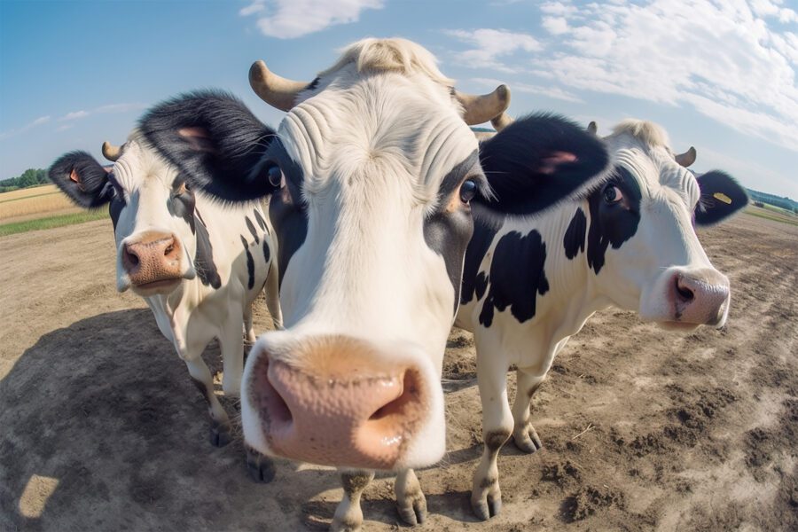 Cattle Cows Portrait Free Stock Photo