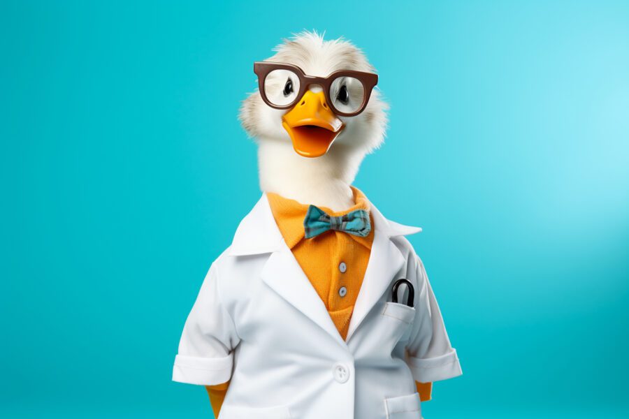 Quack Duck Doctor Free Stock Photo