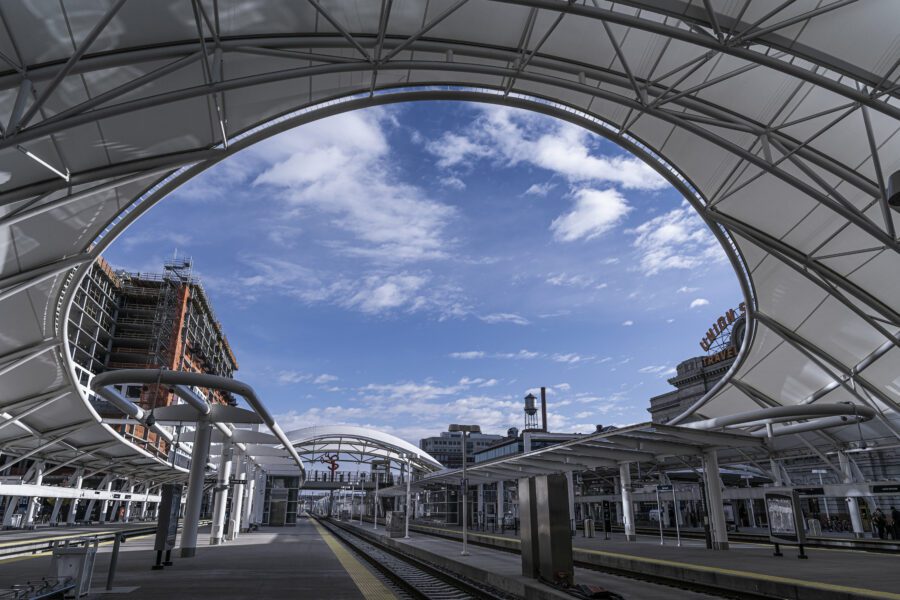 Empty Train Station Free Stock Photo