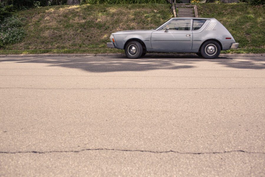 Old Car on the Street Free Stock Photo