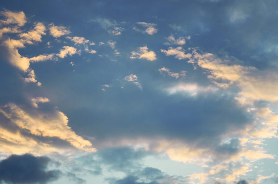 Heavenly Sky Background Free Stock Photo