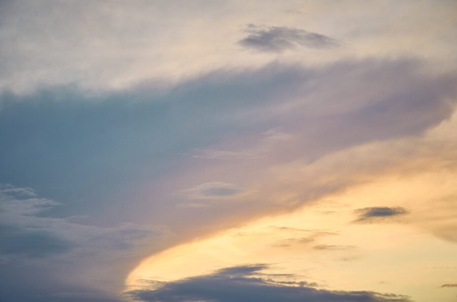 Pastel Sky Background Free Stock Photo