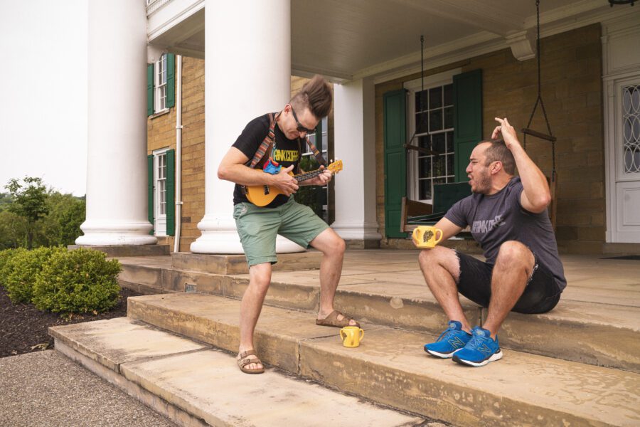 Men Rocking Out Free Stock Photo