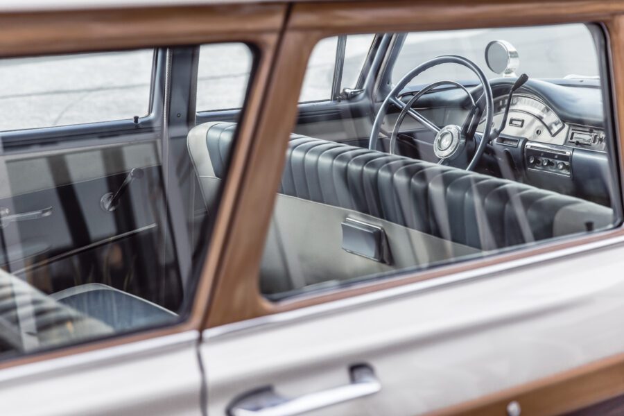 Vintage Station Wagon Car Free Stock Photo