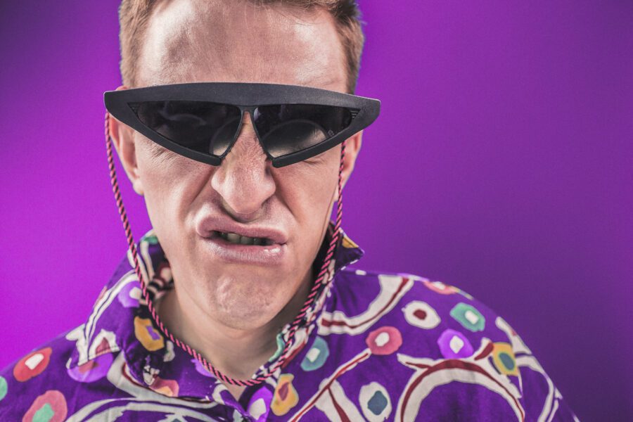 80s Man Free Stock Photo