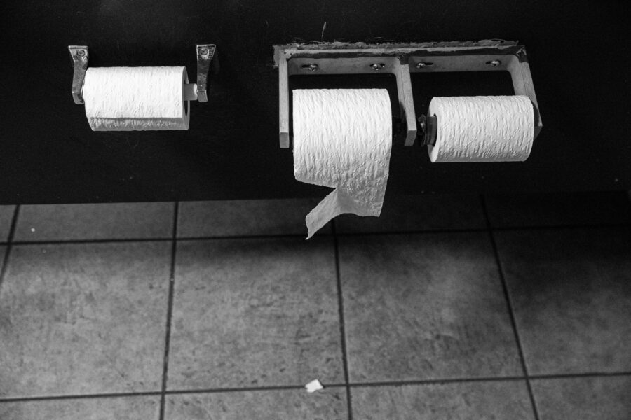 Toilet Paper Bathroom Free Stock Photo