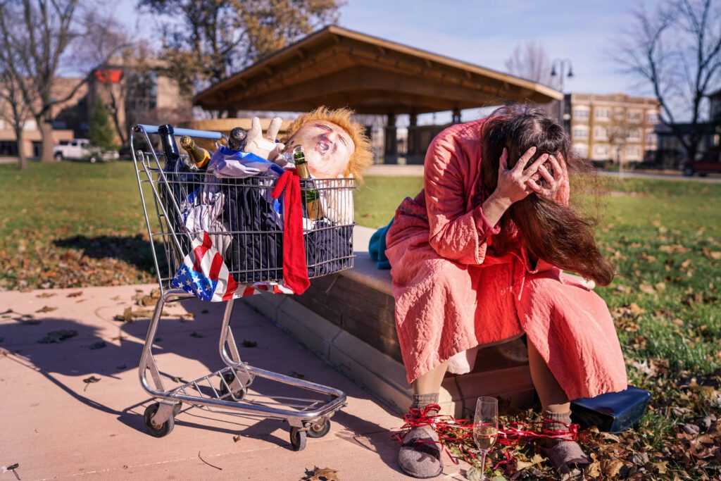 Sad and Homeless Free Stock Photo