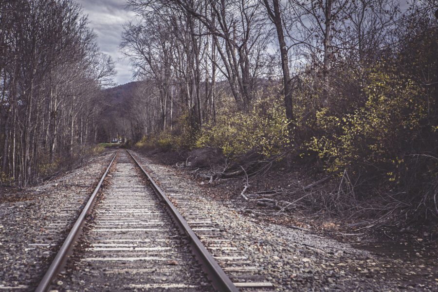 Scary Tracks Free Stock Photo