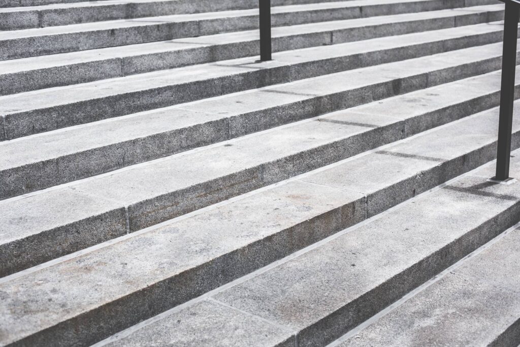 Gray Concrete Stairs Free Photo