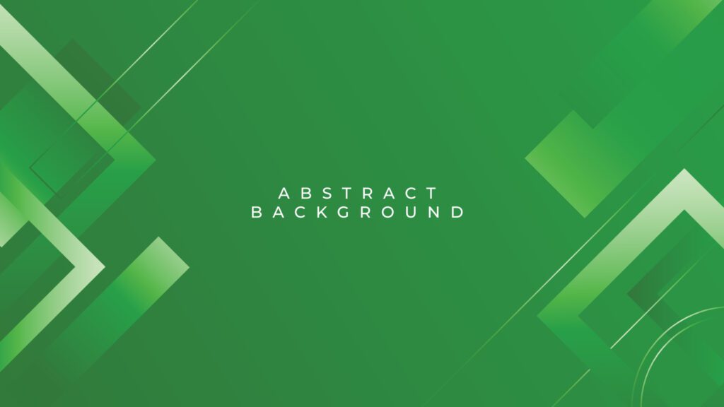 Green abstract background geometric shapes. Vector illustration Free Vector and Free SVG