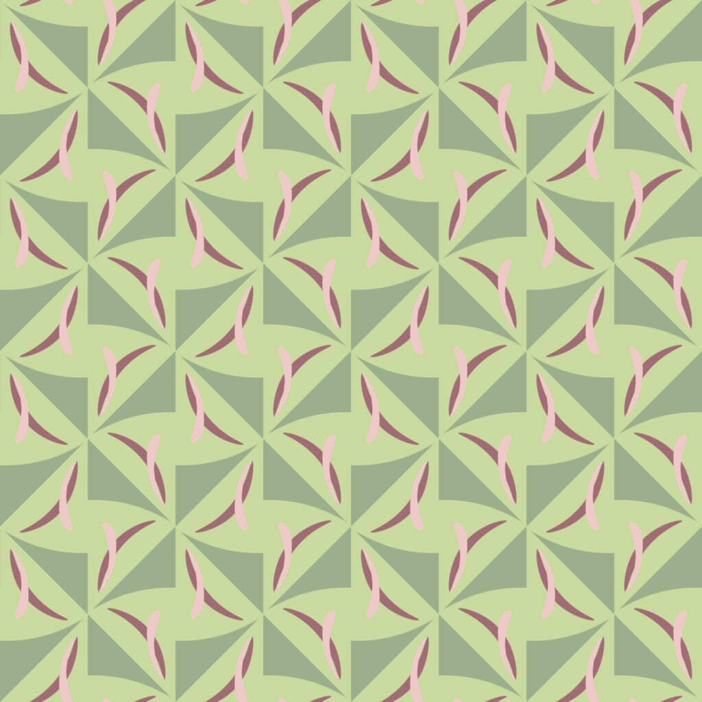 Green abstract geometric background. Pattern. Free Vector