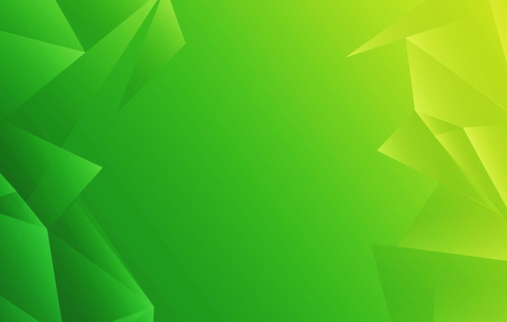 Green Abstract geometric shape background Free Vector