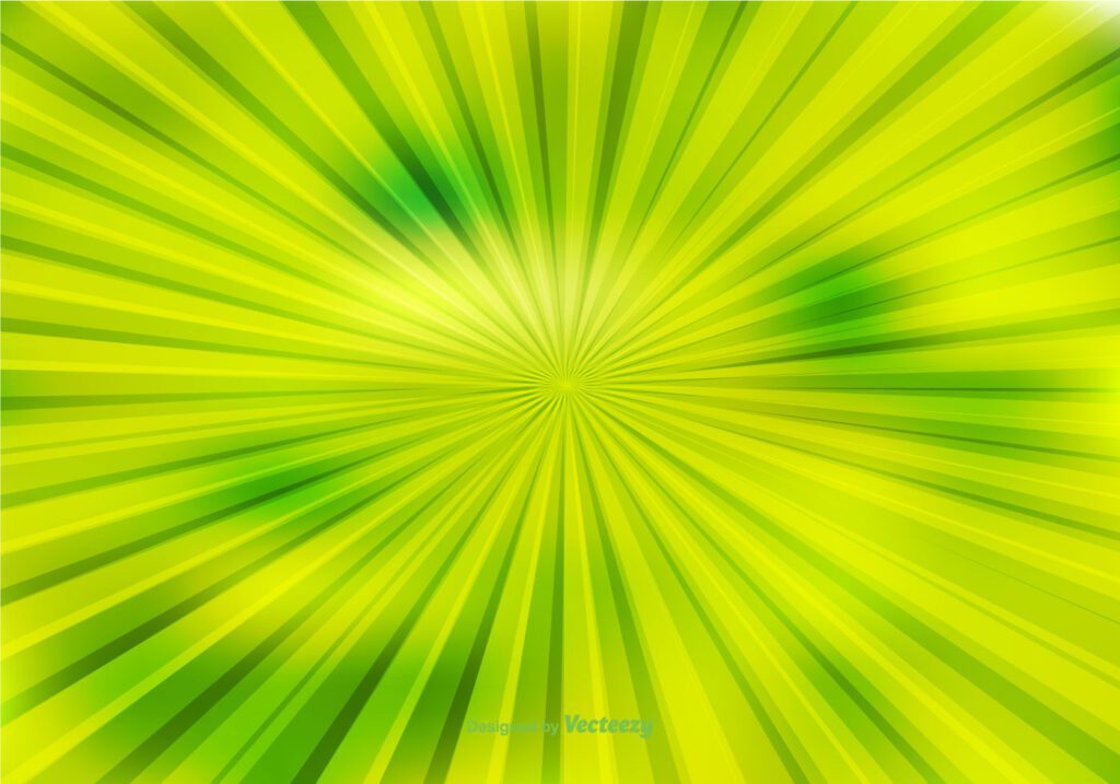 Green Abstract Sunburst Background Free Vector and Free SVG