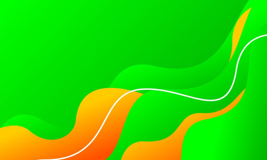 Green and orange gradient background colorful background Free Vector and Free SVG