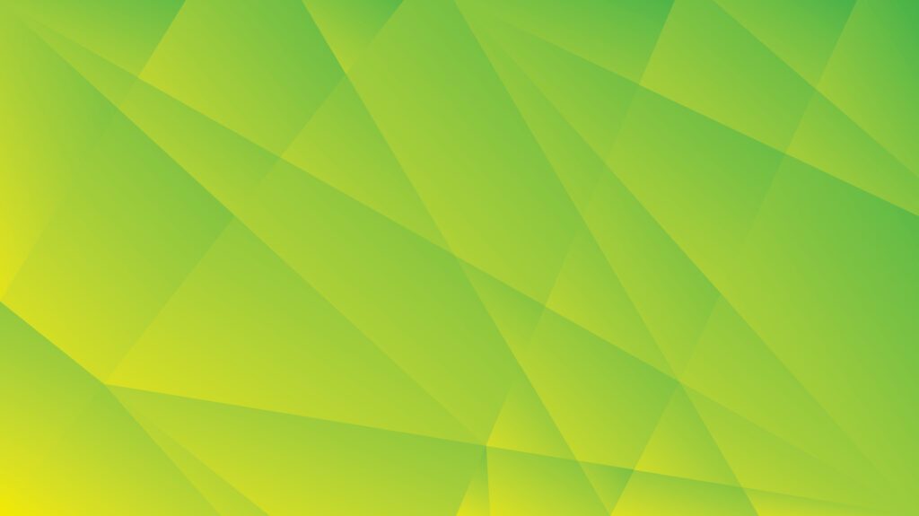 Green and yellow gradient polygon abstract background Free Vector