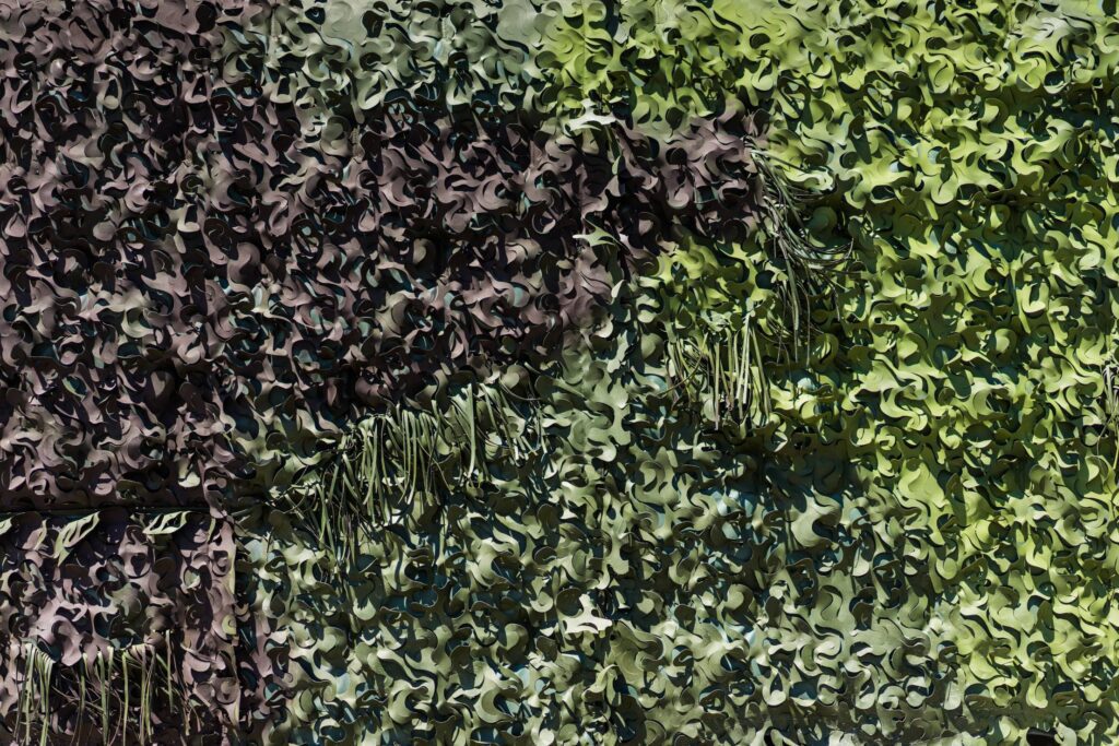 Green Real Army Camouflage Masking Free Photo