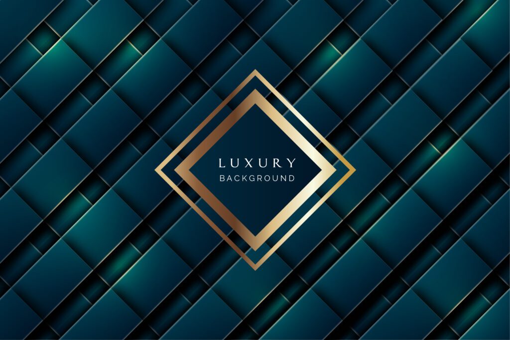 Greenish Weaved Luxury Background Free Vector