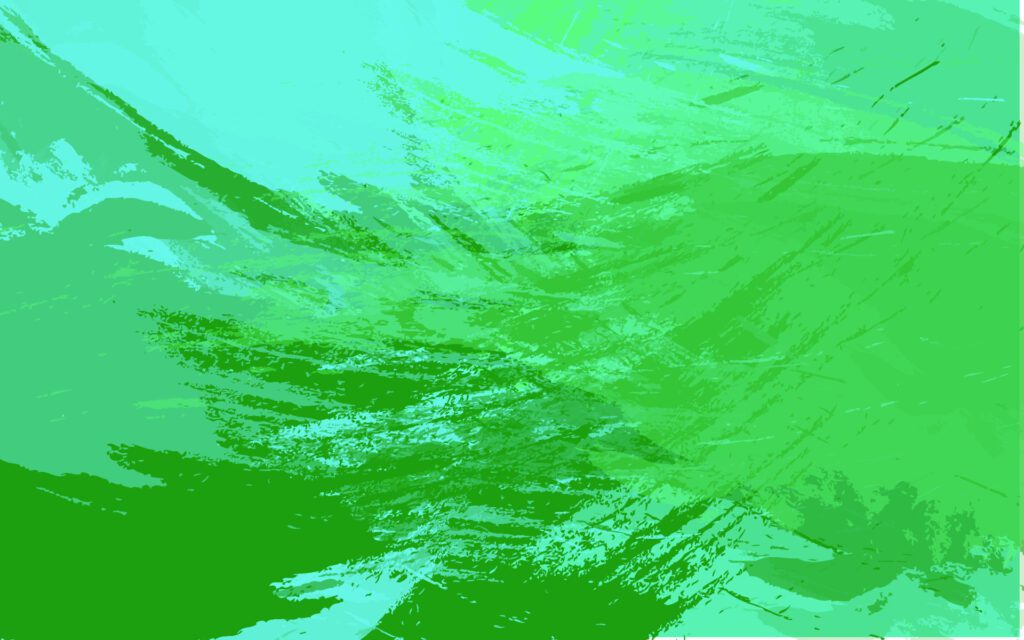 grunge texture abstract paint greencolor background Free Vector