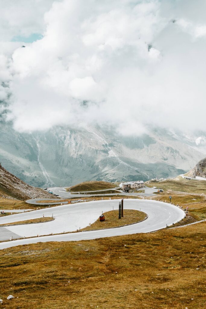 Hairpin Turn on Grossglockner High Alpine Road Free Photo