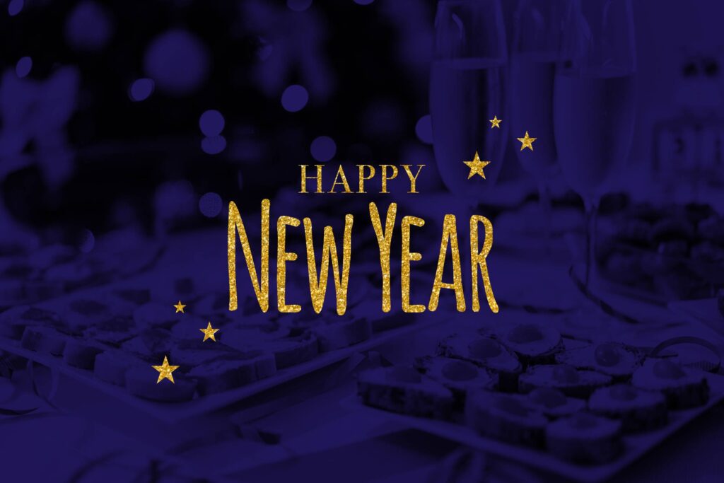 Happy New Year Text Free Photo