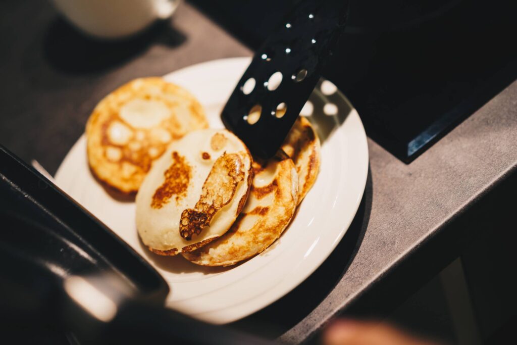 Homemade Appetizing Pancakes Free Photo