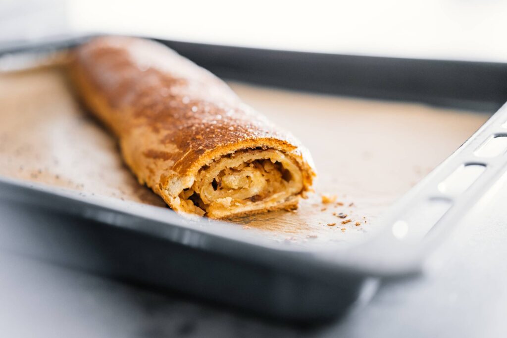 Homemade Apple Strudel Free Photo