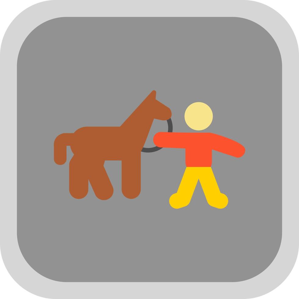 Horse Rider Vector Icon Design Stock Free