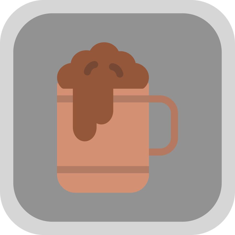 Hot Chocolate Vector Icon Design Stock Free