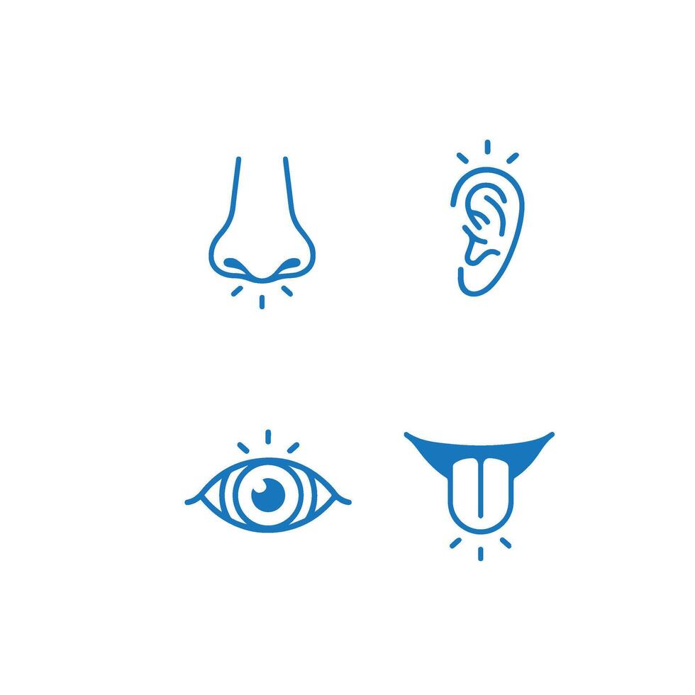 human senses icon Stock Free