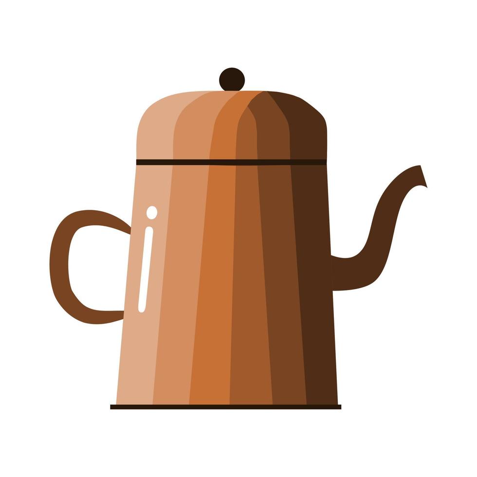 vector icon ilustration teapot, can be icon coffe Stock Free and Free SVG