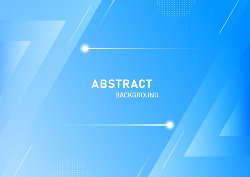 vector illustration eps10, geometric abstract background in blue tones.Design for cards, brochures, banners. Free Vector