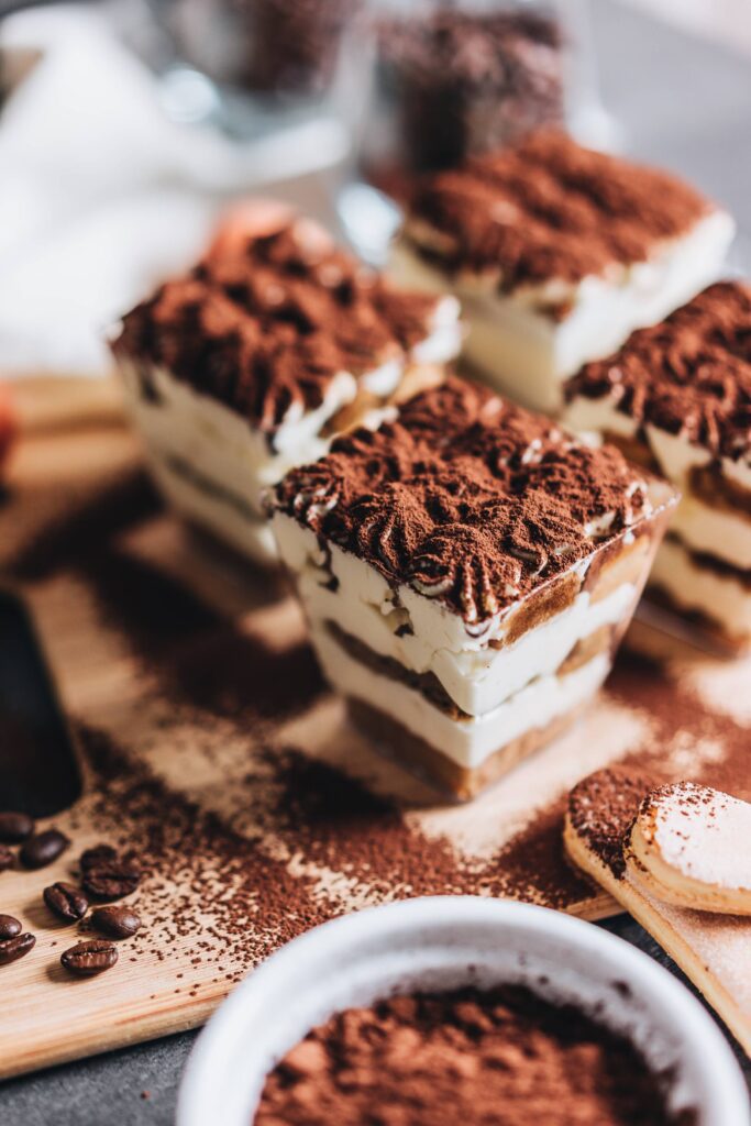 Individual Tiramisu Desserts Free Photo