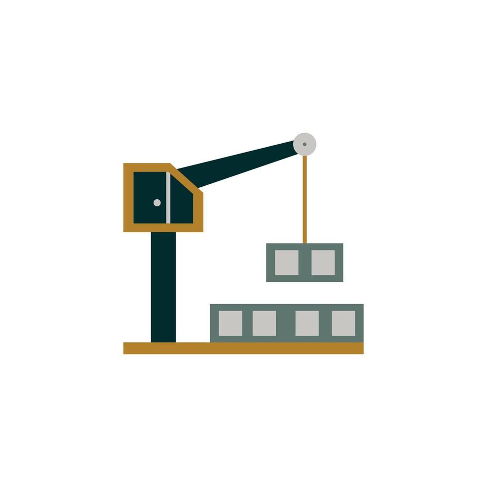 industrial crane icons perfect for your app, web or additional projects Stock Free