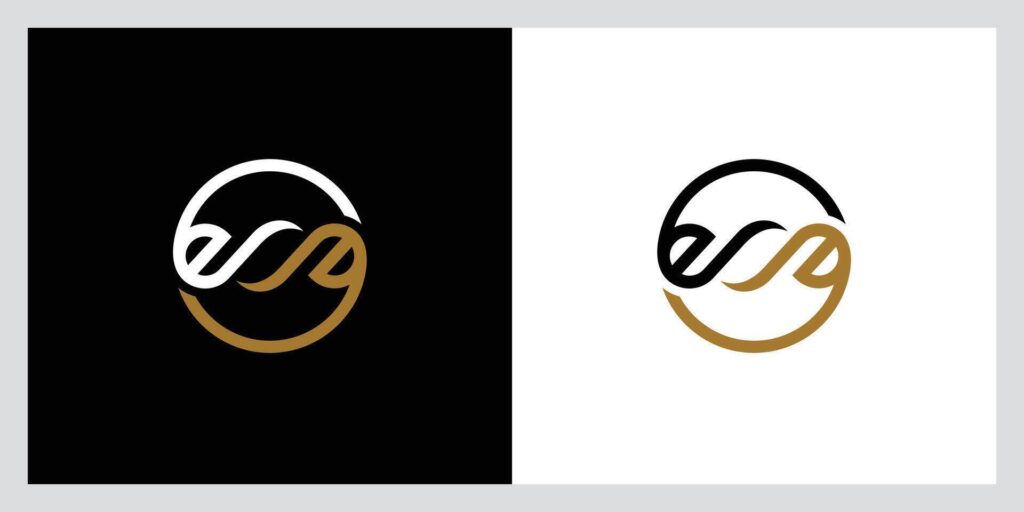 Initial EE, E Abstract Logo Design Template – EE icon Stock Free